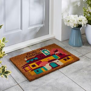 Encanto Coir Doormat Multi Coloured
