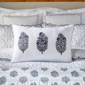 Dorma Eventide 100% Cotton Cushion Blue