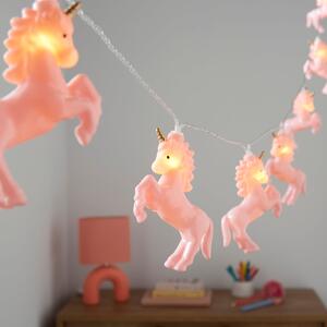 Unicorn String Lights Pink