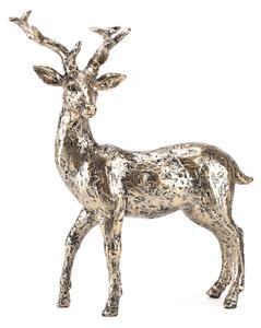 Resin Stag Ornament Bronze