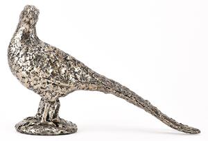 Meg Hawkins Resin Pheasant Ornament Bronze