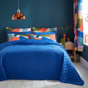 Parker Quilted Bedspread Classic Blue