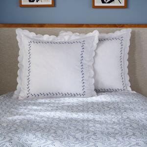 Dorma Eventide 100% Cotton Pillow Sham Blue