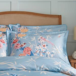 Dorma Love Bird Oxford Pillowcase Teal (Blue)