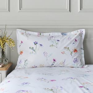 Springfield Floral Oxford Pillowcase Lilac (Purple)