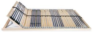 Slatted Bed Base with 42 Slats 7 Zones 100x200 cm