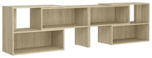 TV Cabinet Sonoma Oak 149x30x52 cm Engineered Wood