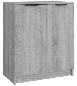 Shoe Cabinet Grey Sonoma 59x35x70 cm Engineered Wood