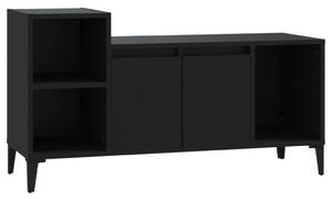 TV Cabinet Black 100x35x55 cm Engineered Wood