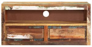 TV Cabinet 88x30x40 cm Solid Wood Reclaimed