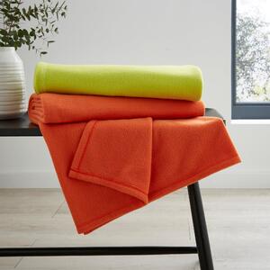 Pack of 2 Fleece Throws Tigerlily