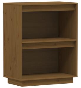 Console Cabinet Honey Brown 60x34x75 cm Solid Wood Pine