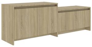 TV Cabinet Sonoma Oak 146.5x35x50 cm Engineered Wood