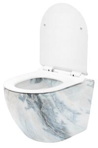 Toilet bowl Rea Carlos Slim Granit Shiny