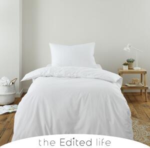 100% Organic Cotton Duvet Cover and Pillowcase Set White