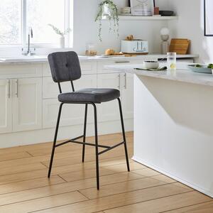 Jessie Counter Height Barstool, Faux Leather