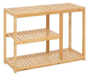 Bamboo 8 Pair Shoe Storage Rack