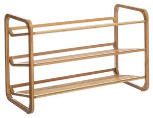 Designer Bamboo 9 Pair Shoe Storage Rack