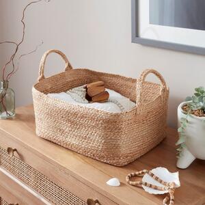 Jute Basket with Handles