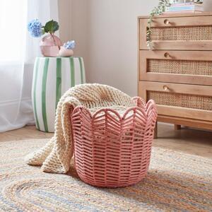 Chevron Rope Storage Basket