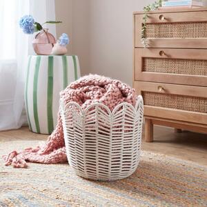 Chevron Rope Storage Basket