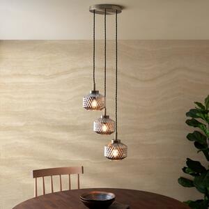 Abingdon 3 Light Adjustable Cluster Ceiling Light