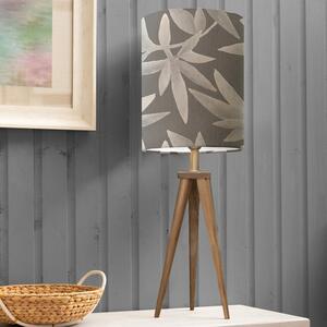 Aratus Tripod Table Lamp with Silverwood Shade