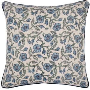 Delphine Floral Square Cushion