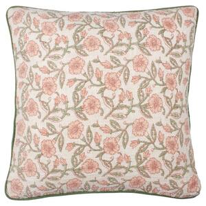 Delphine Floral Square Cushion