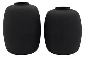 Set of 2 Damita Metal Vases