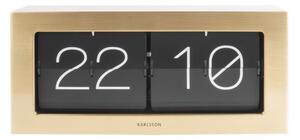 Karlsson XL Boxed Flip Mantel Clock