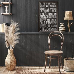 Coffee House Framed Mirror Wall Art