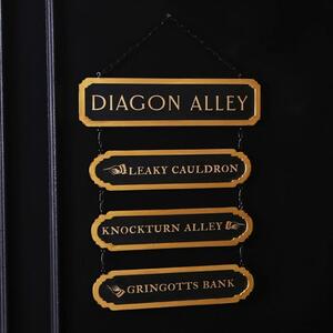 Harry Potter Diagon Alley Wall Plaque