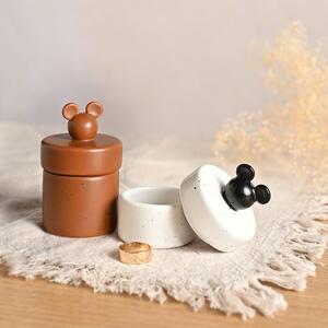 Set of 2 Disney Mickey Mouse Trinket Pots