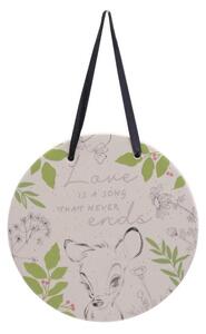 Disney Bambi Round Hanging Plaque