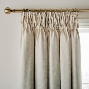 Dorma Whispering Leaves Pencil Pleat Blackout Curtains