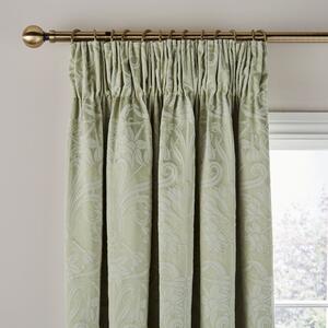 Dorma Fuchsia Bells Pencil Pleat Blackout Curtains