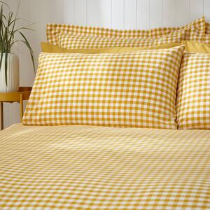 Portloe Gingham Woven Cotton Standard Pillowcase Pair