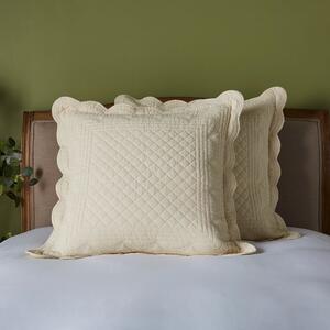 Dorma Soft Scalloped Pillowsham