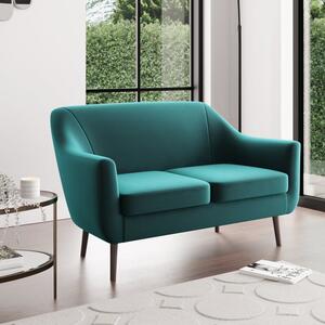 Eddie Velvet 2 Seater Small Tub Sofa