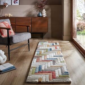 Russo Wool Geometric Modern Runner