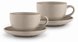 Nattura Set of 2 Cups and Saucers BEIGE
