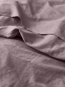 Elderberry Linen Blend Flat Sheet | Double | Piglet in Bed