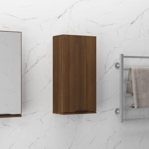 Wall-mounted Bathroom Cabinet Brown Oak 32x20x67 cm