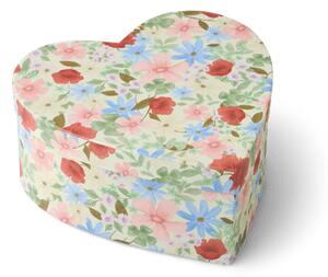Box - Paper. 17.6 x 17.6 x 7.7 cm. - Milky Green - Søstrene Grene