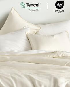 Premium Tencel Duvet Cover Set - Ivory