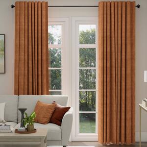 ANTE DECOR Eden Made To Measure Curtains Terracotta