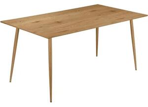 Malibu Wooden Dining Table 160cm Rectangular In Oak