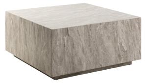 Duluth Marble Coffee Table Square In Grey