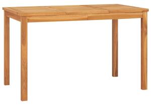 Garden Dining Table 120x70x77 cm Solid Teak Wood